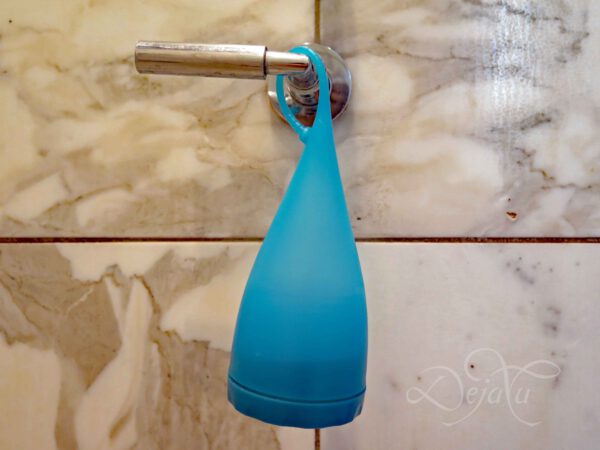 nachhaltige Shampooflasche zum Aufhängen