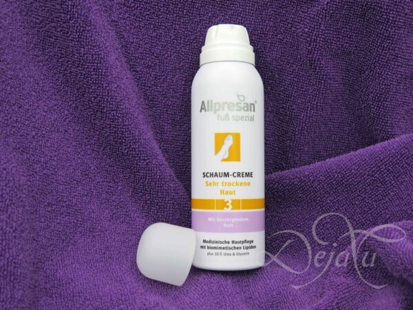 Allpresan Schaum-Creme zur Pflege für trockene Füße