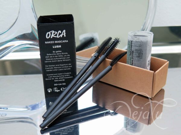Lush naked Mascara verzichtet auf Verpackungsmüll